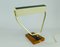 Metal, Brass & Teak Desk Lamp from Kaiser Leuchten, 1960s, Image 7