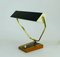 Metal, Brass & Teak Desk Lamp from Kaiser Leuchten, 1960s, Image 11