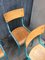 Chaises d'Ecole de Mullca, 1960s, Set de 4 6