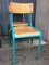 Chaises d'Ecole de Mullca, 1960s, Set de 4 3