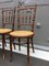 Antique Bentwood Dining Chairs from Fischel, Set of 6 6