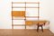 Mueble de pared suizo de madera blanda, años 50, Imagen 14