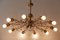 Lustre à 10 Luminaires Sputnik de Lobmeyr, 1950s 13
