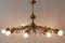 Lámpara de araña Sputnik de 10 luces de Lobmeyr, años 50, Imagen 15