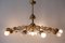 Lámpara de araña Sputnik de 10 luces de Lobmeyr, años 50, Imagen 6
