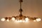 Lámpara de araña Sputnik de 10 luces de Lobmeyr, años 50, Imagen 4