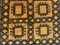 Mid-Century Golden Afghan Rug, Image 8