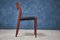 Mid-Century Rosewood Dining Chairs by Niels Otto Møller for J.L. Møllers, 1950s, Set of 4, Image 8