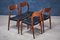 Sedie da pranzo Mid-Century in palissandro di Niels Otto Møller per JL Møllers, anni '50, set di 4, Immagine 3