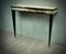 Murano Glass, Brass & Goatskin Console Table, 1950s 8