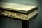 Murano Glass, Brass & Goatskin Console Table, 1950s, Image 3