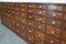 Vintage Large Dutch Oak Apothecary Cabinet 3
