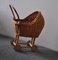 Antique Wicker Toy Pram 6