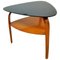 Mesa de centro francesa Mid-Century de madera de Hugues Steiner, Imagen 1