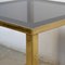 Tavolino da caffè placcato in oro e in metallo cromato di Belgo Chrome / Dewulf Selection, Immagine 4