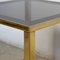 Vintage Chrome & Gold-Plated Coffee Table from Belgo Chrome / Dewulf Selection 4