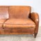 Vintage Ledersofa, 1960er 8