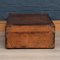 Antique French Black Leather Suitcase from Hermès, 1900s, Image 7