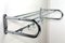 Vintage Bauhaus Style Chrome Plated Brass Coat and Hat Rack, 1940s 9