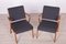 Armchairs by Selman Selmanagic for VEB Deutsche Werkstätten Hellerau, 1950s, Set of 2 2