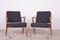 Armchairs by Selman Selmanagic for VEB Deutsche Werkstätten Hellerau, 1950s, Set of 2 3