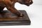 Art Deco Gips und Bronze Panther Skulptur, 1930er 5