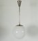 Bauhaus Glass Ball Pendant Lamp by AB Read for Troughton & Young, 1930s 4
