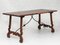 Antique Spanish Walnut Dining Table, 1900s 5