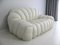 Vintage Leather Model Ofra Sofa, 1980s 8