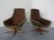 Leather Swivel Chairs by H. W. Klein for Bramin, 1960s, Set of 2 15