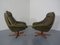 Leather Swivel Chairs by H. W. Klein for Bramin, 1960s, Set of 2 8