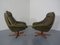 Leather Swivel Chairs by H. W. Klein for Bramin, 1960s, Set of 2, Image 8