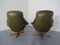 Leather Swivel Chairs by H. W. Klein for Bramin, 1960s, Set of 2 6