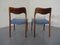 Rosewood Model 71 Side Chairs by Niels Otto Møller for J.L. Møllers, 1960s, Set of 2 7