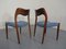 Rosewood Model 71 Side Chairs by Niels Otto Møller for J.L. Møllers, 1960s, Set of 2 16