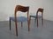 Rosewood Model 71 Side Chairs by Niels Otto Møller for J.L. Møllers, 1960s, Set of 2 17