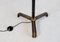 Leather Tripod Floor Lamp by Jacques Adnet, 1950s, Image 3
