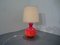 Lámpara de pie de vidrio de Peil & Putzler, años 70, Imagen 1