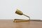 Mid-Century Minimalist Brass Table Lamp by J. T. Kalmar 3