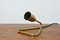 Mid-Century Minimalist Brass Table Lamp by J. T. Kalmar 4