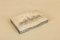 Mid-Century Metal & Wood Budapest Parliament Cigarette Box, Image 1