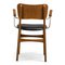 Sedia da scrivania Mid-Century moderna in teak, Danimarca, anni '60, Immagine 5