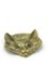 Cenicero Mid-Century en forma de gato de latón, años 50, Imagen 1