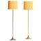 Swedish Model G-024 Floor Lamps by Alf Svensson & Yngvar Sandström for Bergbom, 1960s, Set of 2 1