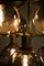 Messing & Rauchglas Deckenlampe von Hans-Agne Jakobsson, 1950er 9