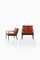 Swedish Model Samsö Lounge Chairs by Ib Kofod-Larsen for OPE, 1950s, Set of 2 1
