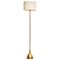 Swedish Brass Floor Lamp from Stilarmatur, 1950s 1