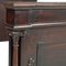 Antique Hand-Carved Mahogany Double Bed, Image 9