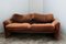 Italian Sofas & Armchair Set by Vico Magistretti for Cassina, 1980s, Set of 3 1