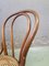 Antique Bentwood Dining Chair from Fiume, 1950s, Image 3